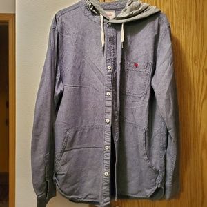 Levi's Hooded Button Up